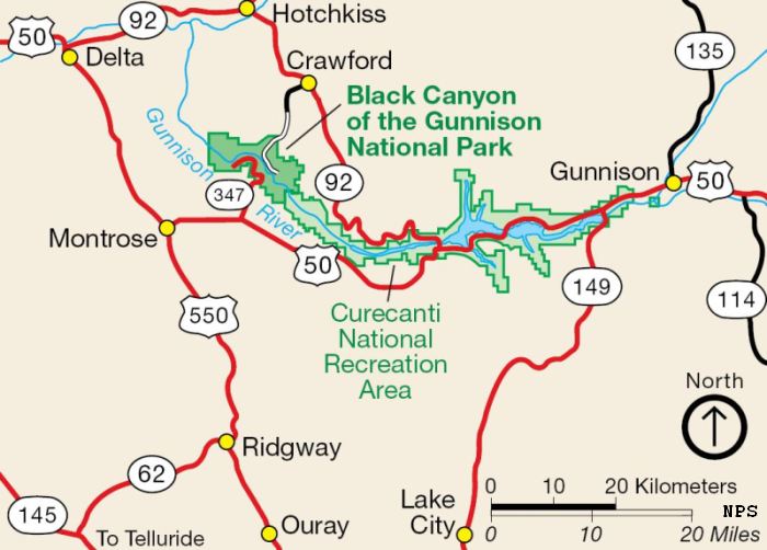 canyon map