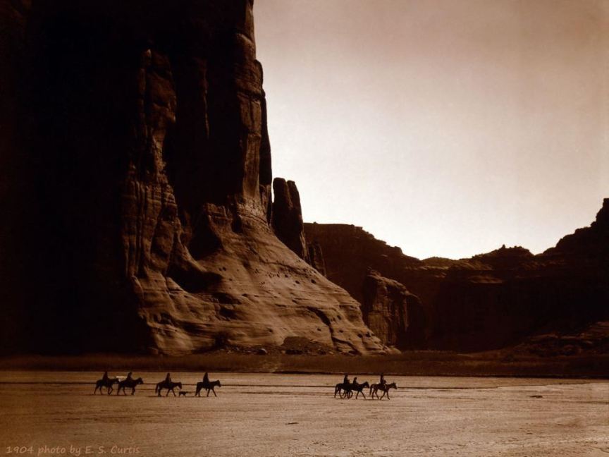 1904 photo of Canyon de Chelly