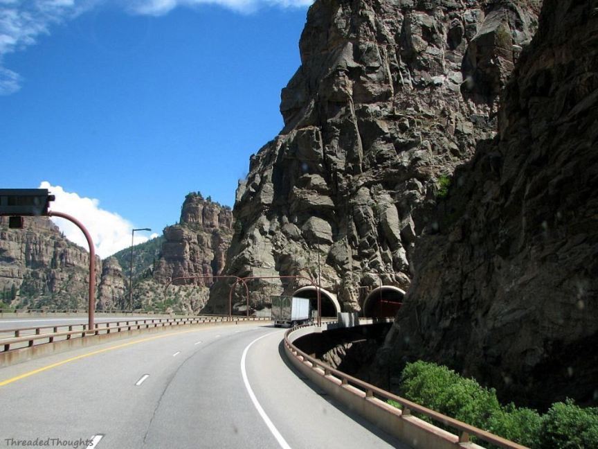 Hanging Lake Tunnel in Glenwood Canyon