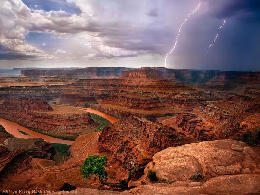 Lightning in Canyonlands National Park
