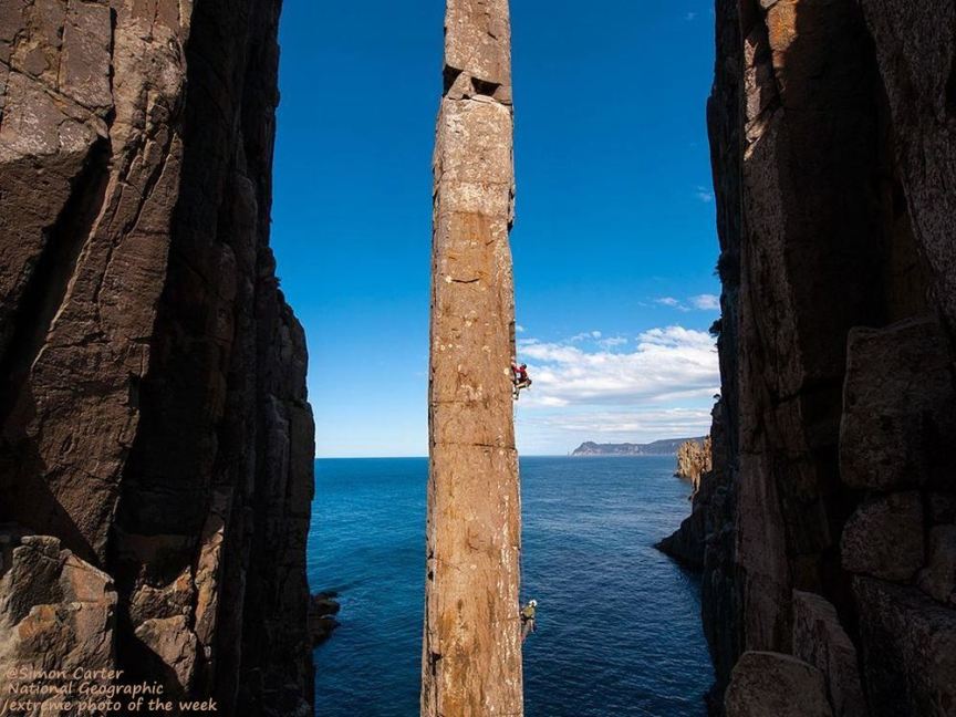 Free Climbing the Totem Pole