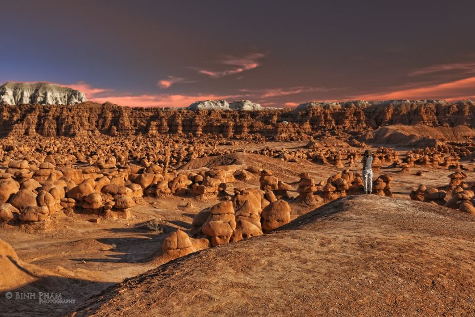 Panoramic View of Goblin Valley
